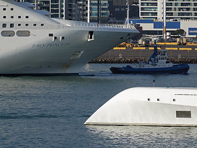 Waitemata Harbour - Auckland - New Zealand - 2 April 2014 - 9:17