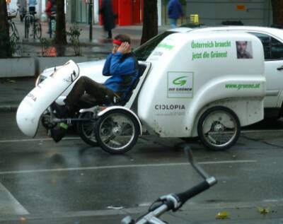 Futuristisches Fahrrad