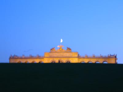 Gloriette in Schönbrunn, Sommerabend