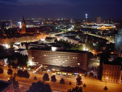 Hannover bei Nacht