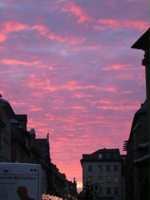 Brennender Himmel über Heidelberg 2/2