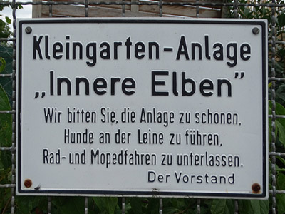 Kleingarten-Anlage &quot;Innere Elben&quot; - St Georgen - Freiburg - 20 July 2014 - 16:49
