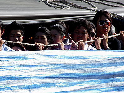 Express Boat - Khlong San Saeb - Khlong Tan - Bangkok - 9 January 2012 - 9:41