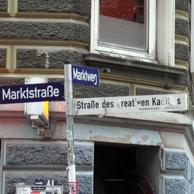 Straße des kreativen Kapitals