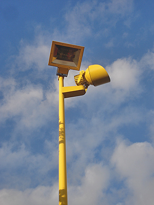 ... lampen in der stadt