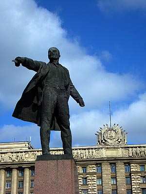 Lenin am Moskowskaja-Ploschtschad
