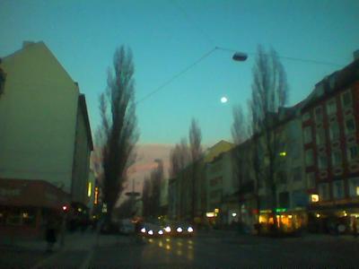 late evening at lindwurm strasse