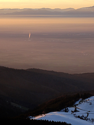 Schauinsland -&gt; Vogesen - 9 December 2013 - 16:26