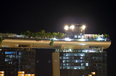 Night Work - Marina Bay Sands Integrated Resort - Singapore - 18 April 2010