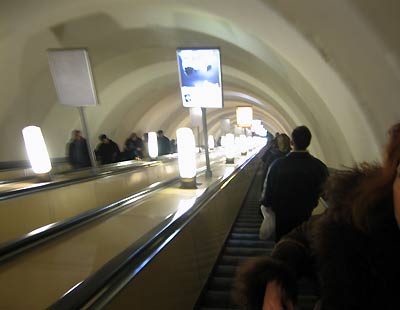Rolltreppe Metro