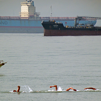 Singapore Open Water Swim 2008 - 10K Race - Castle Beach