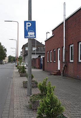 parkplätze in der stadt