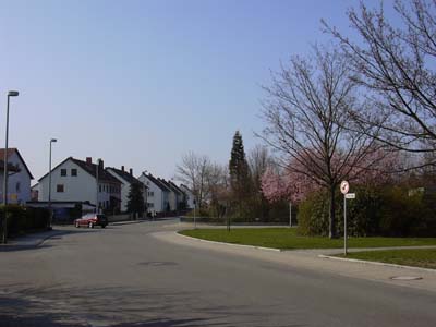The &quot;Pfalzring&quot; is part of the streets enclosing all of Mutterstadt