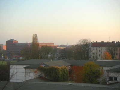 berlin schoeneberg, blick nach tempelhof