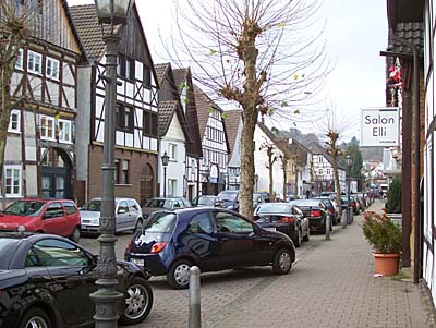 Seitenstrasse in Beverungen