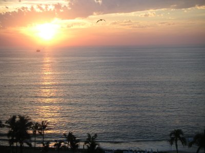 Abends in Puerto Vallarta / Mexiko