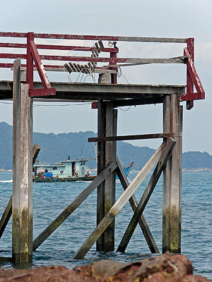Old jetty - Rawa Island - Malaysia