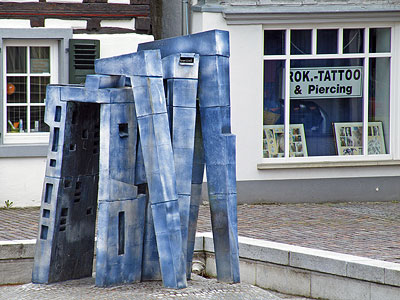 Keramikbrunnen - Stefan Engel - Marktplatz - Rockenhausen