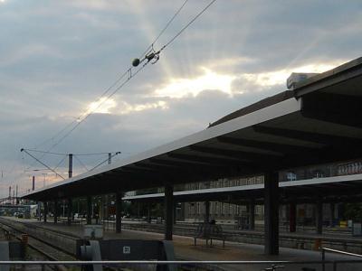 am münchner hauptbahnhof