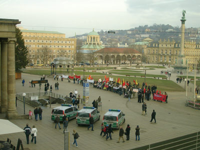 Demo in Stuttgart