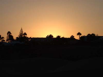 Sunset on Maspalomas