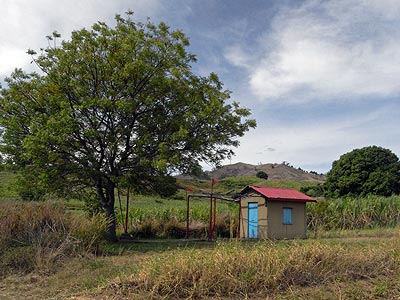 Indian Temple - Nabila Village to Queens Road - Viti Levu - Fiji Islands - 17°51'50.23&quot;S  177°17'32.79&quot;E - 20091110 - 8:55