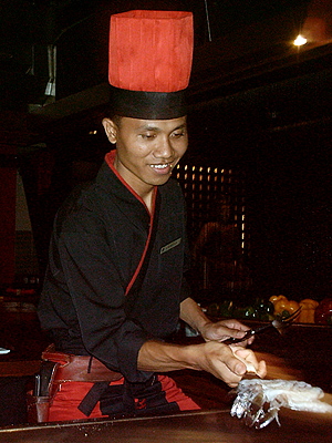 Teppanyaki - Ko Restaurant - Jimbaran - Bali - Indonesia - 2006