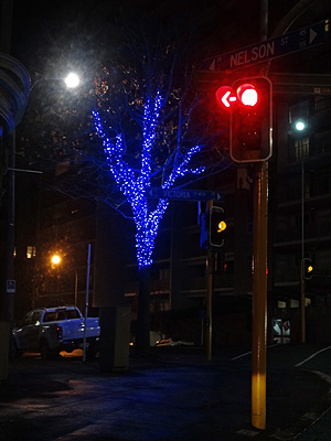 Victoria Street West x Nelson Street - Auckland - 3 July 2014 - 22:14