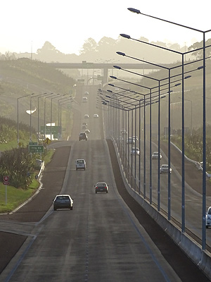 Upper Harbour Motorway - Hobsonville - 7 March 2015 - 19:16