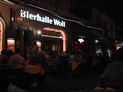 zürich - bierhalle wolf