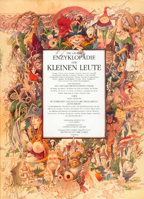 Cover: Große Enzyklopädie der Kleinen Leute (Claudine &amp; Roland Sabatier)