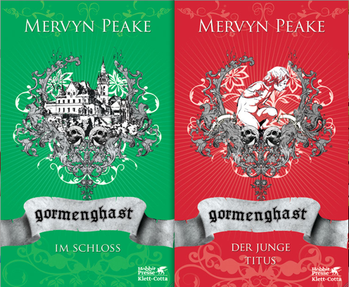 Neuausgabe 2010 von »Gormenghast«, Band 1 und 2.