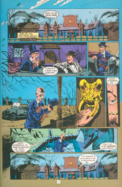 »Sandman« No. 1, Seite 1, alte Kolierung. Copyright by Vertigo/DC.