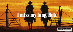 I miss my lung, Bob.