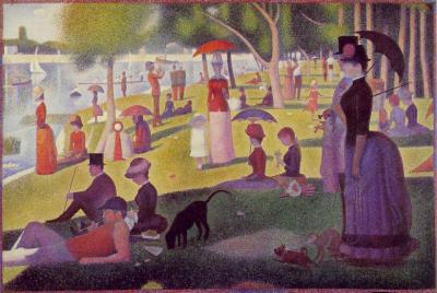 Georges Seurat - Un Dimanche d'été à l'Ile de la Grande Jatte