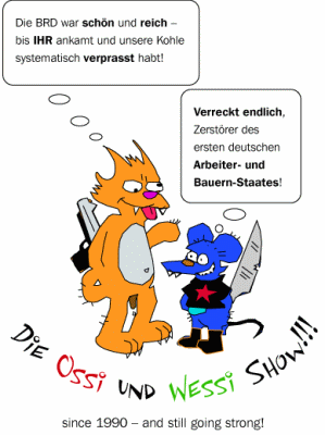 Die OSsi und Wessi-Show