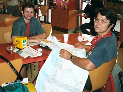 Zufaelliges Treffen am Bahnhof in Barcelona