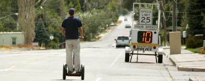 Filmmakers Chase Their Dream -- on a Segway