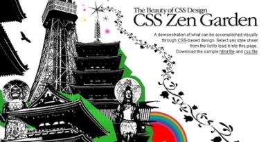 15 of the Best CSS Zengarden Designs