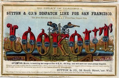 19th Century Shipping Posters