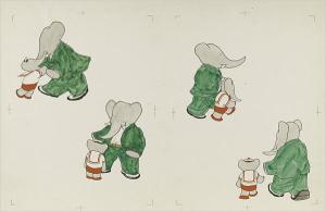 All About Mr. Elephant, in His Becoming Green Suit