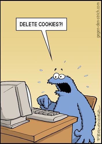 Deleting cookies