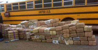 Fake school bus had 5,408 lbs. of pot on board