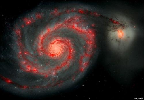 Herschel yields new galaxy image