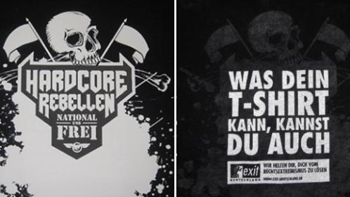 Neo-Nazis tricked by T-shirt that changed message after it was washed