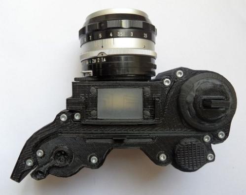 The OpenReflex Is A 100% 3D Printable Open Source SLR Camera