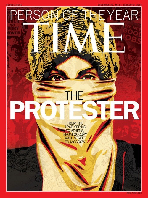 TIME's Person of the Year 2011 - The Protester