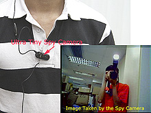 Spy Camera-Bluetooth Headset-TFT LCD Display Unit