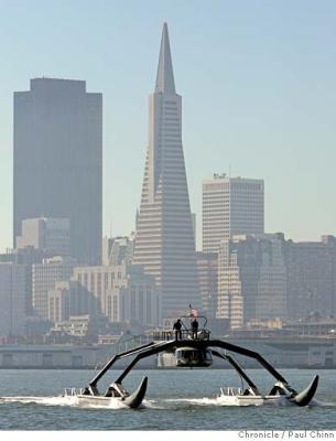SAN FRANCISCO SPIDER SHIP ON THE BAY 