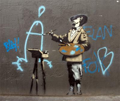 Seen In East London - A New Banksy?